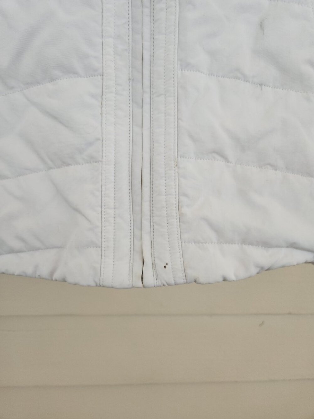 Lululemon Puffer Vest Removable Hood Size 4 White Fair - Picture 11 of 13